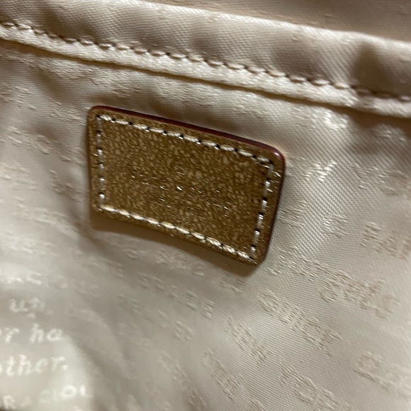 Kate Spade Tee Time Golf Tote • Coated Canvas • Navy/Tan Two-Tone bag - Picture 7 of 7